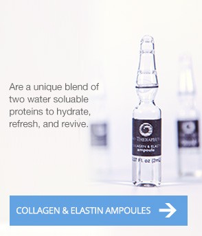 Collagen and elastin ampoules